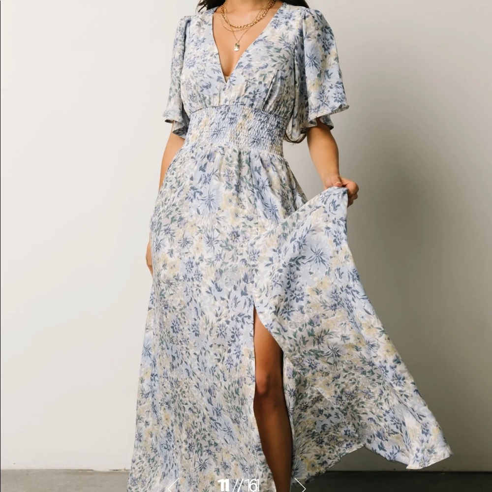Baltic Born Verona Smocked Maxi Dress
